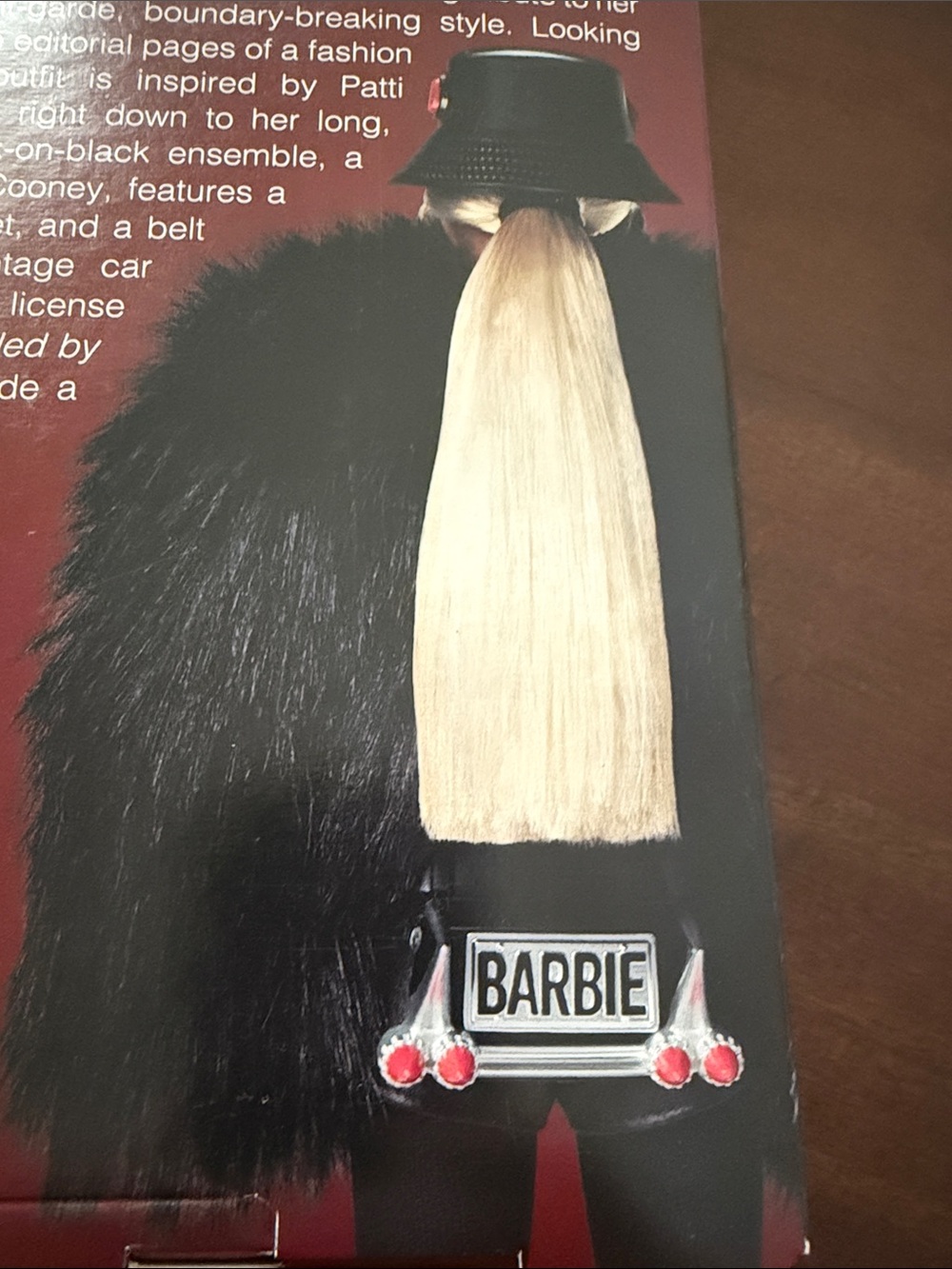 NRFB Styled by Patti Wilson Barbie Doll PLATINUM BRAIDS Fur Jacket - Picture 6 of 6